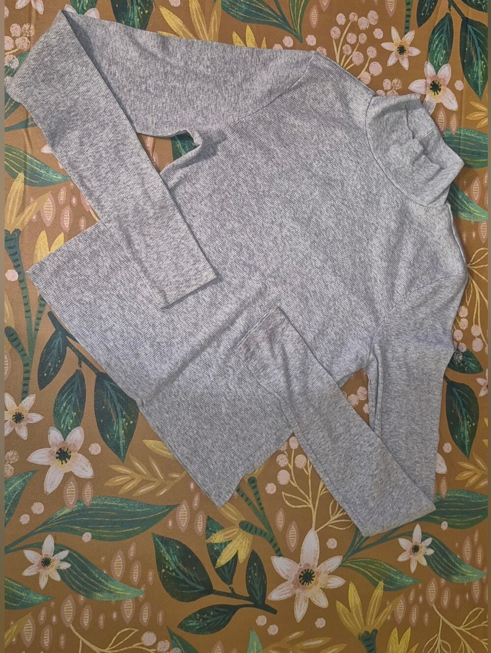 AEO Long Sleeved Mock Neck Tee